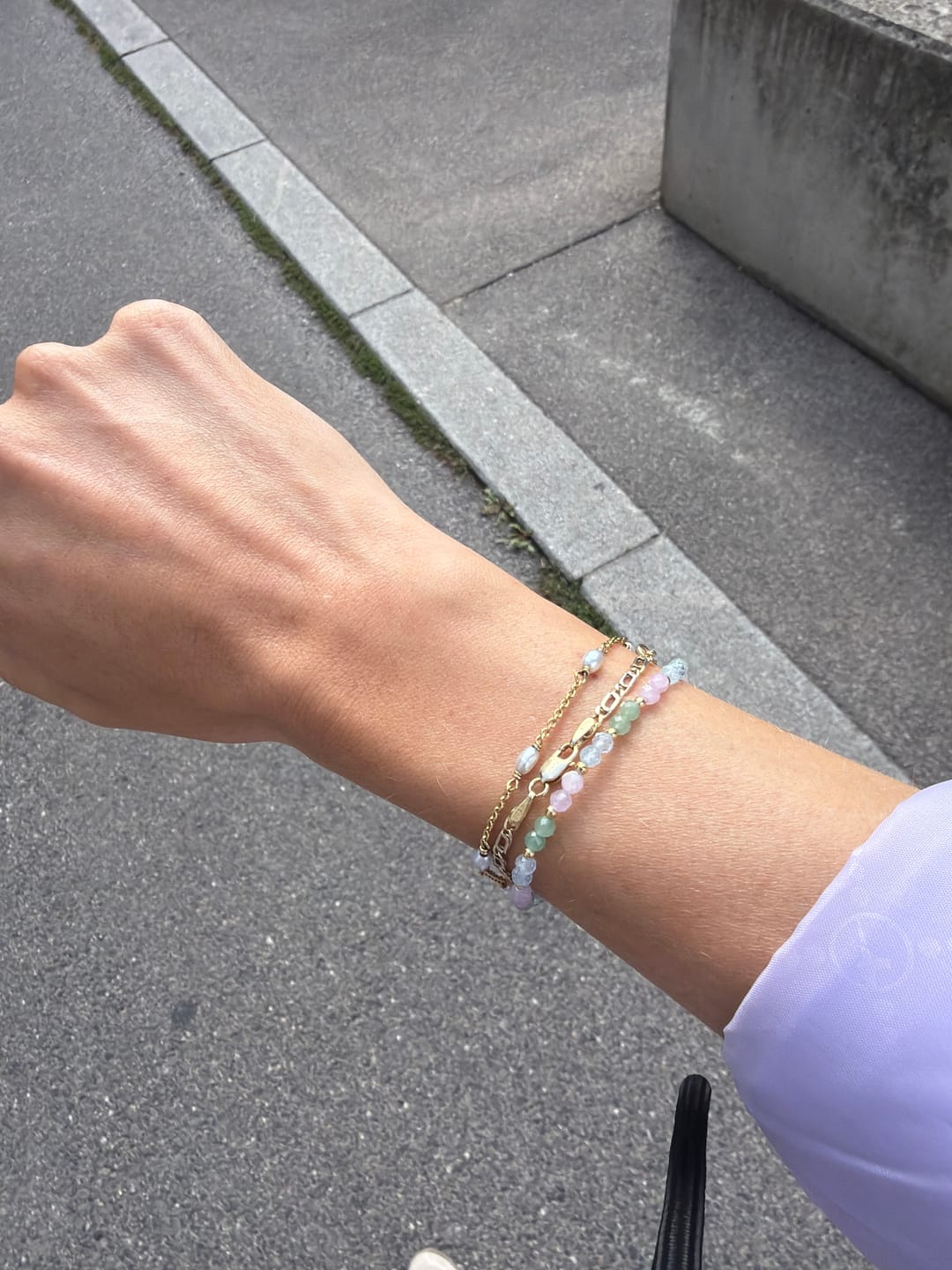 Customer photo review of Inner Bloom Armband