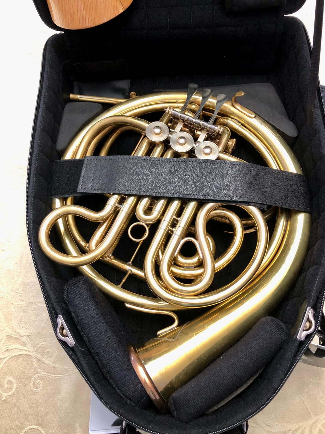Customer photo review of Marcus Bonna MB-5 Flex - Detachable Bell French Horn Case