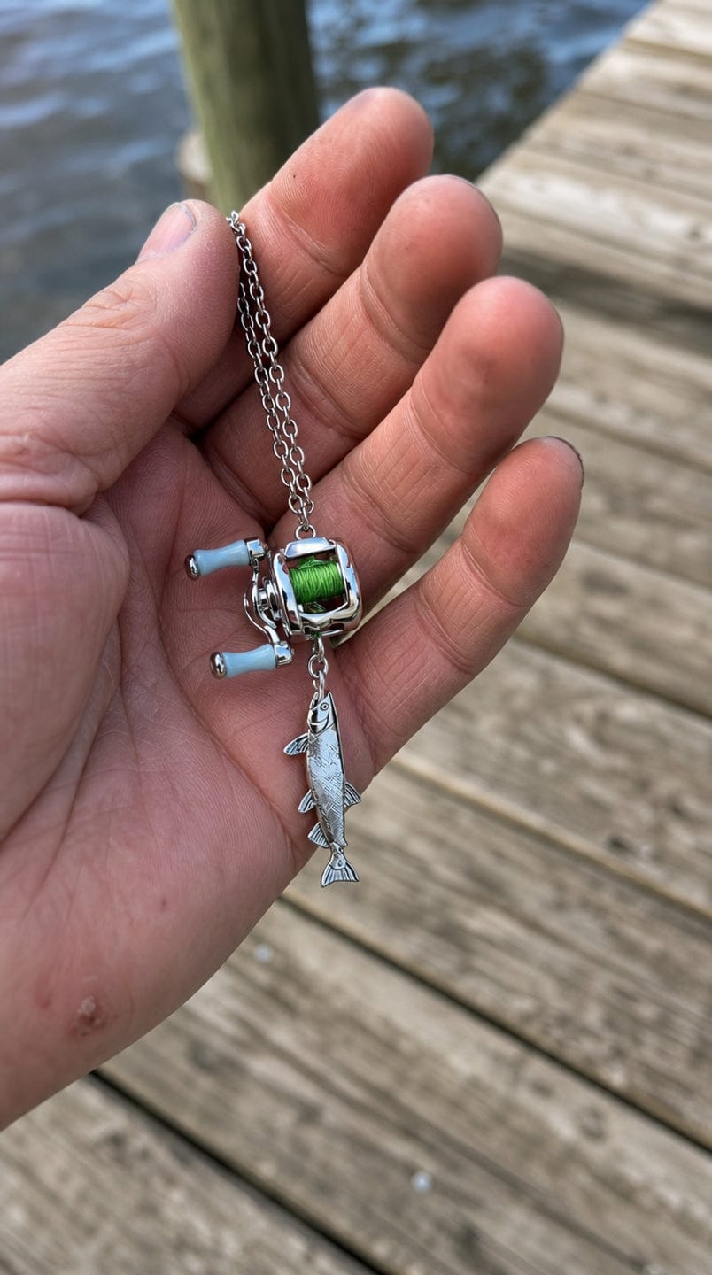 Customer photo review of ReelHook™ — Collar de Carrete para Pescadores