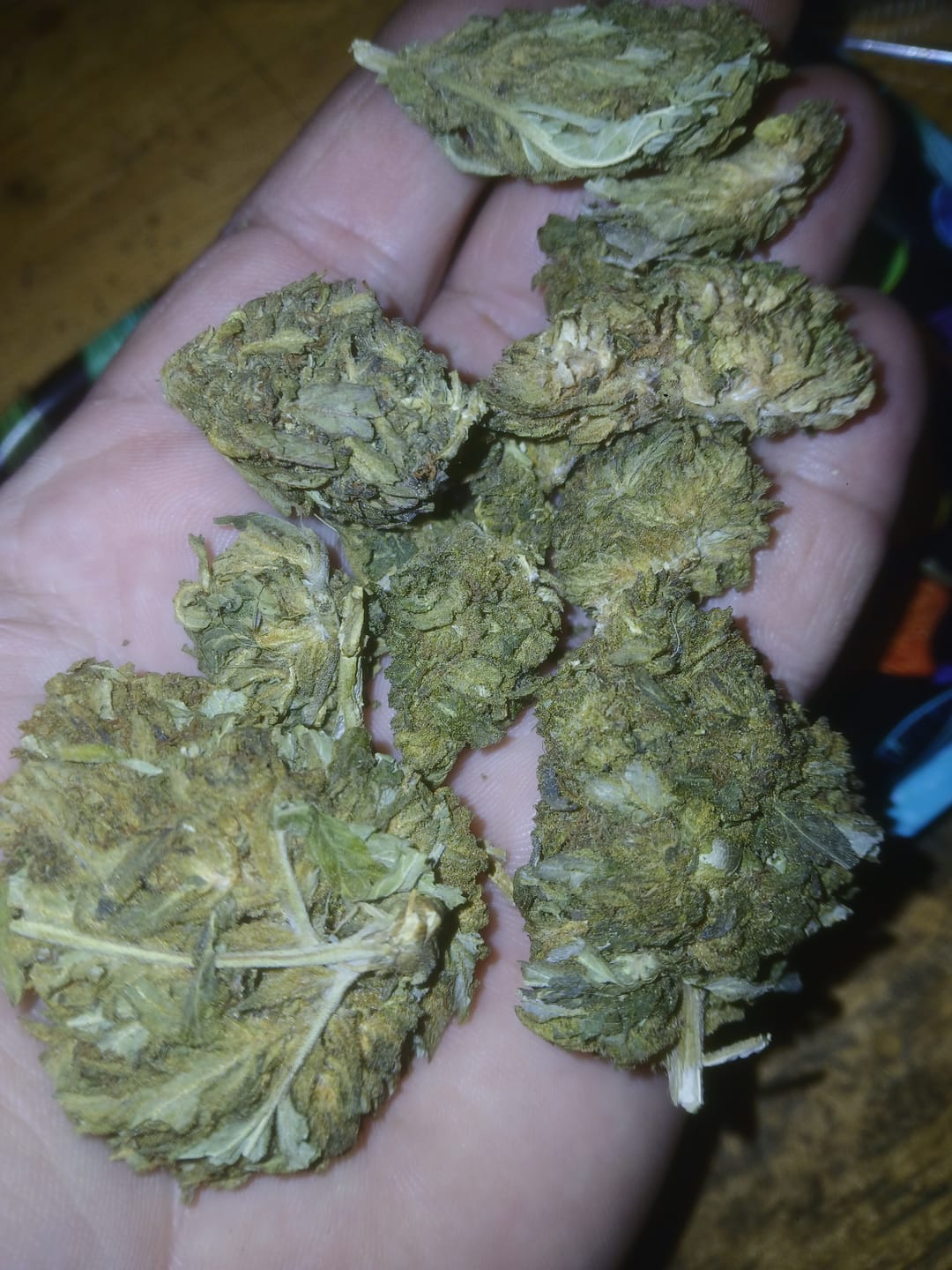Customer photo review of Bulk THCA Flower Pounds
