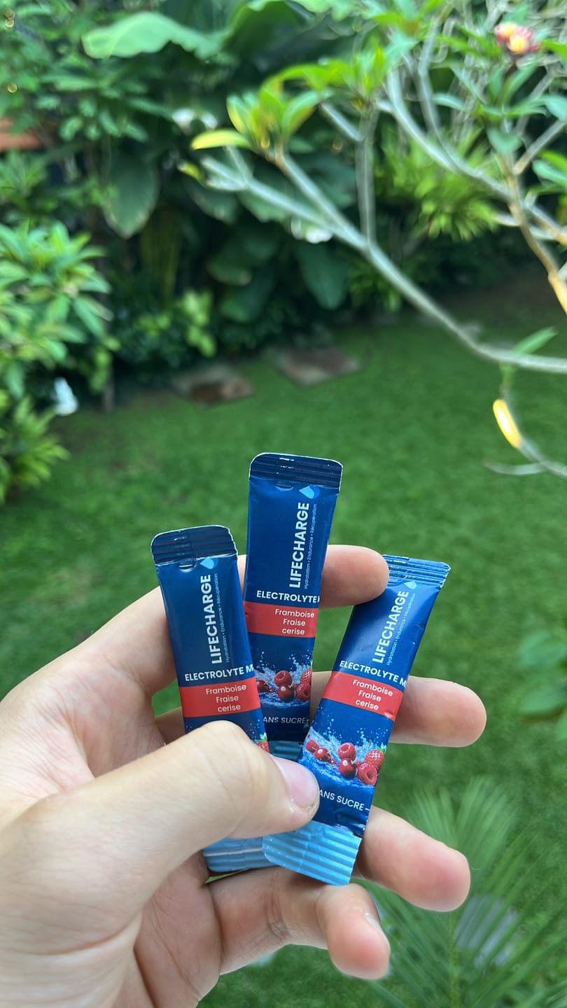 Customer photo review of Poudre d'Électrolytes LifeCharge