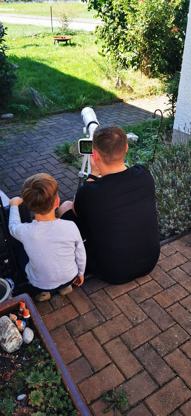 Customer photo review of Edubini Astroscope (Geschenk-Starterset)