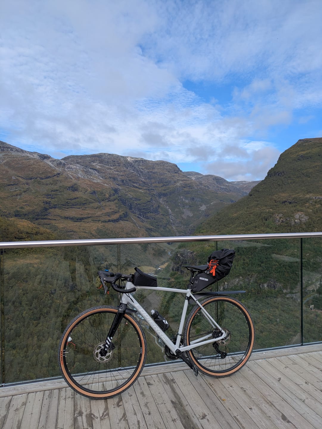 Customer photo review of The Original Handlebar Bag