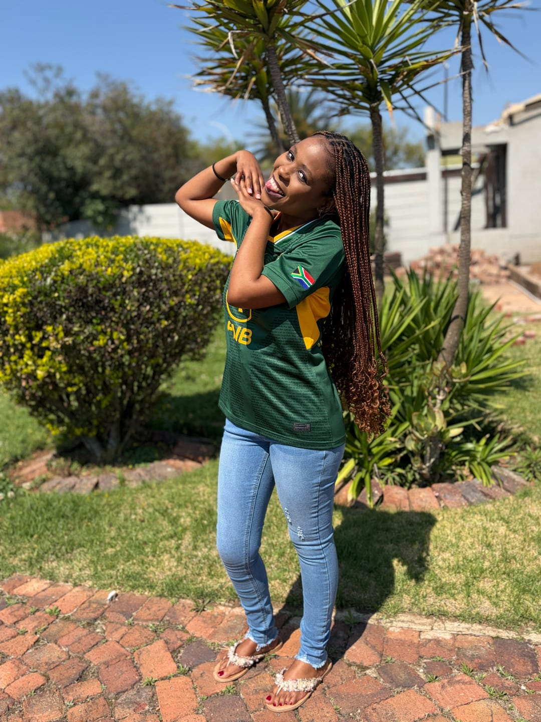 Customer photo review of Springboks Nike Women's 2026 RGR Stadium Jersey