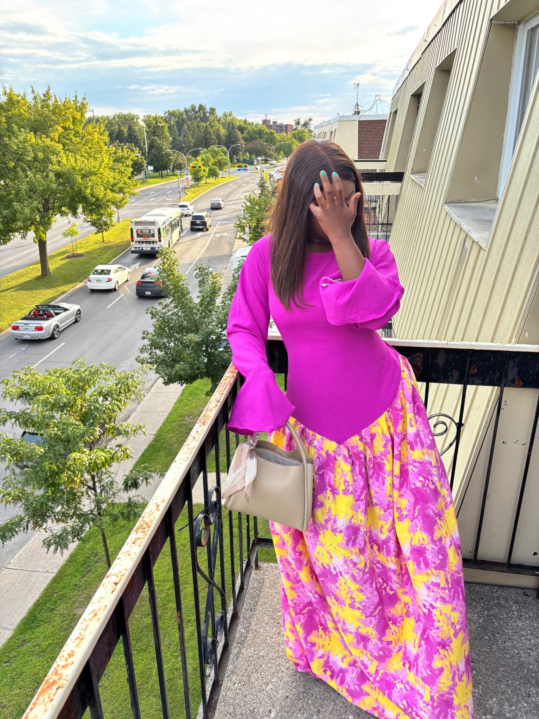 Customer photo review of The Sunrise Dress