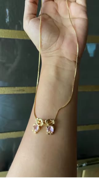 Customer photo review of Colgante Abuela y Nietos personalizado