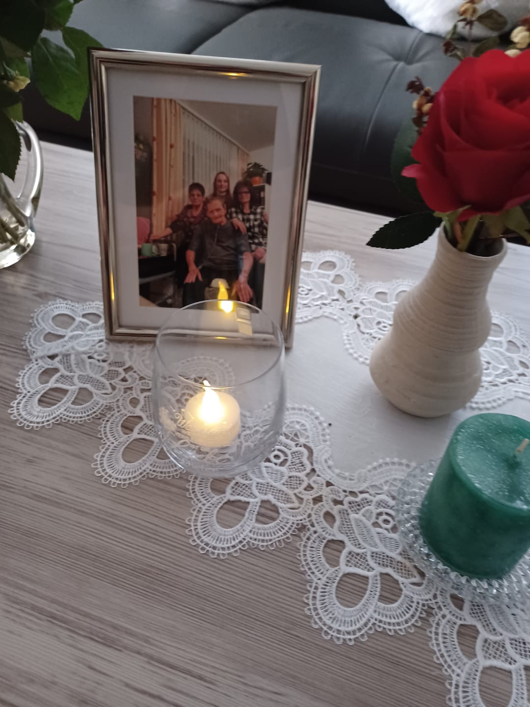 Customer photo review of Leonardo Teelicht Trauerlicht als Erinnerung "Was bleibt wenn alles geht"