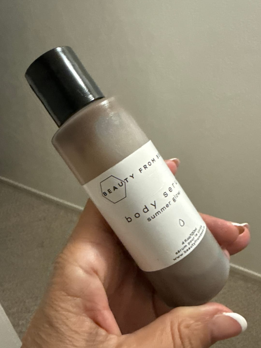 Customer photo review of Body Serum - Summer Glow