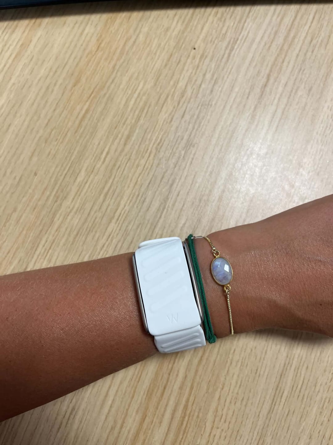 Customer photo review of Bracelet Fertilité Pierre de Lune – Fertilité, équilibre et féminité