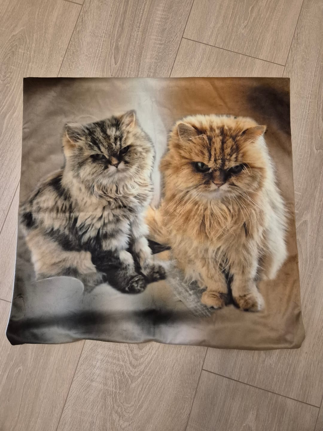 Customer photo review of Personalisiertes Kissen - Fotokissen mit Katze