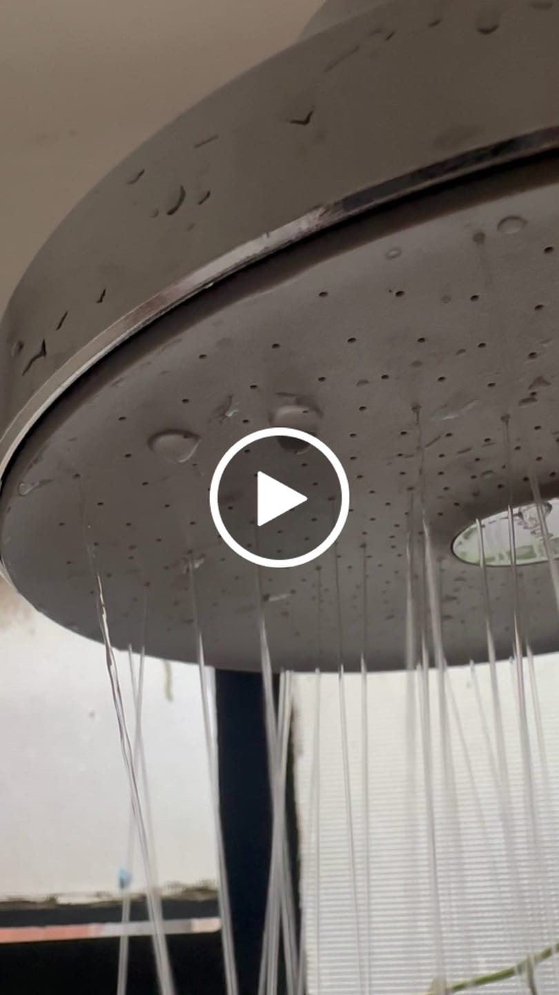 Customer video review of Ducha Purificadora Aguacero