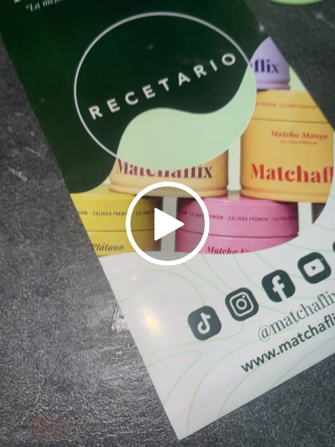 Customer video review of Té Matcha Premium Coco