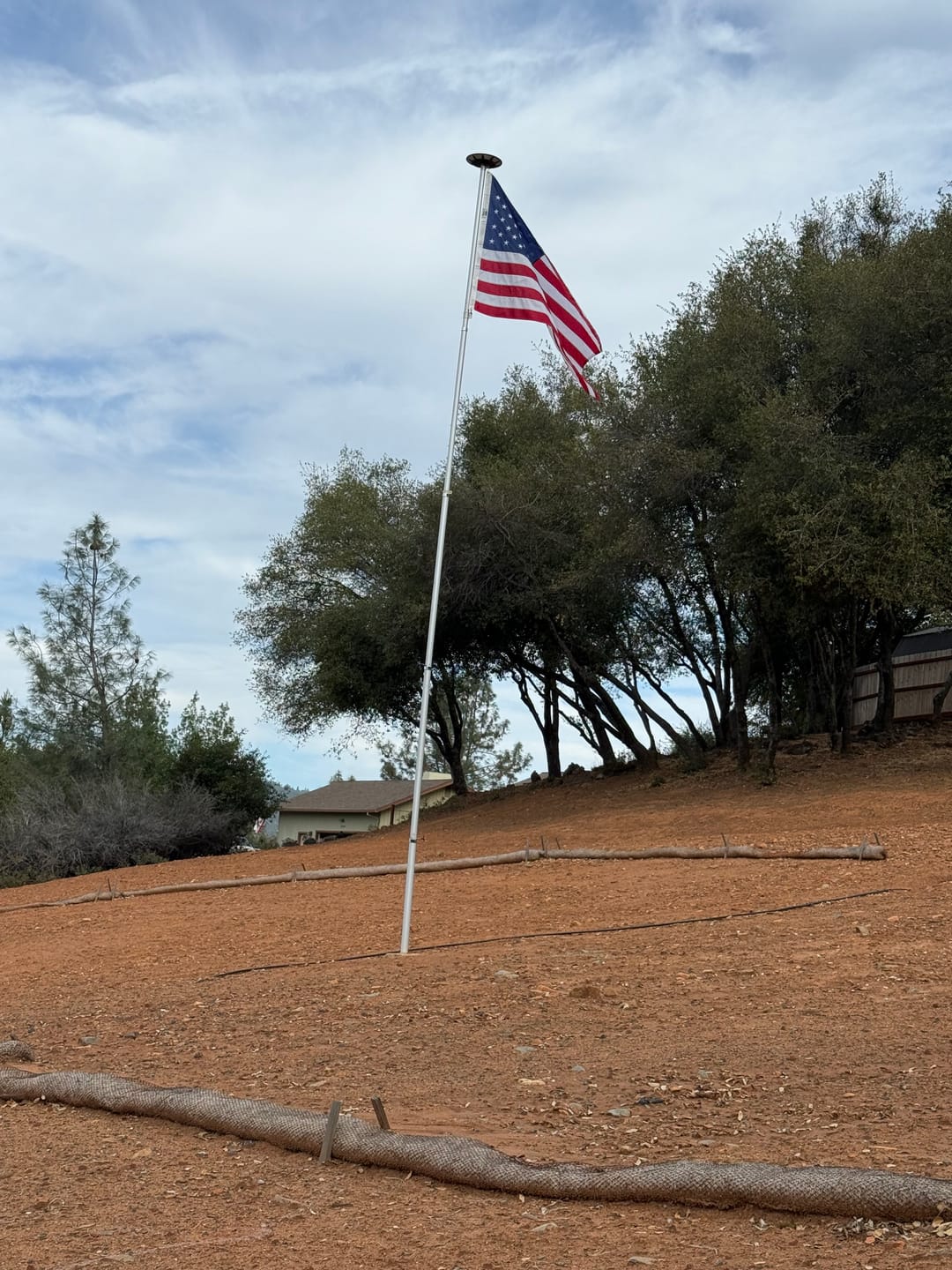 Customer photo review of 4' x 6' American Flag