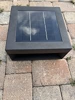 Customer photo review of RIRZ NOVA | Modern Wired Post Light