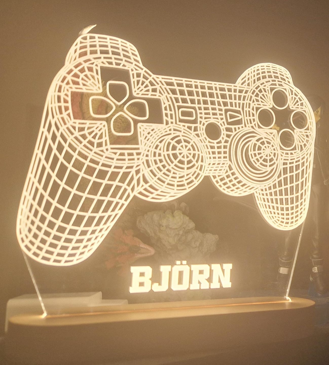 Customer photo review of 3D-Lampe mit Gamecontroller
