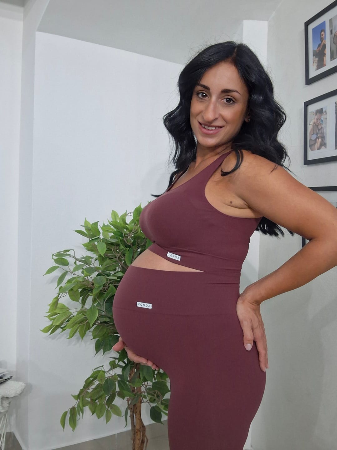 Customer photo review of Completo Onyx Nero (Top + Leggings)