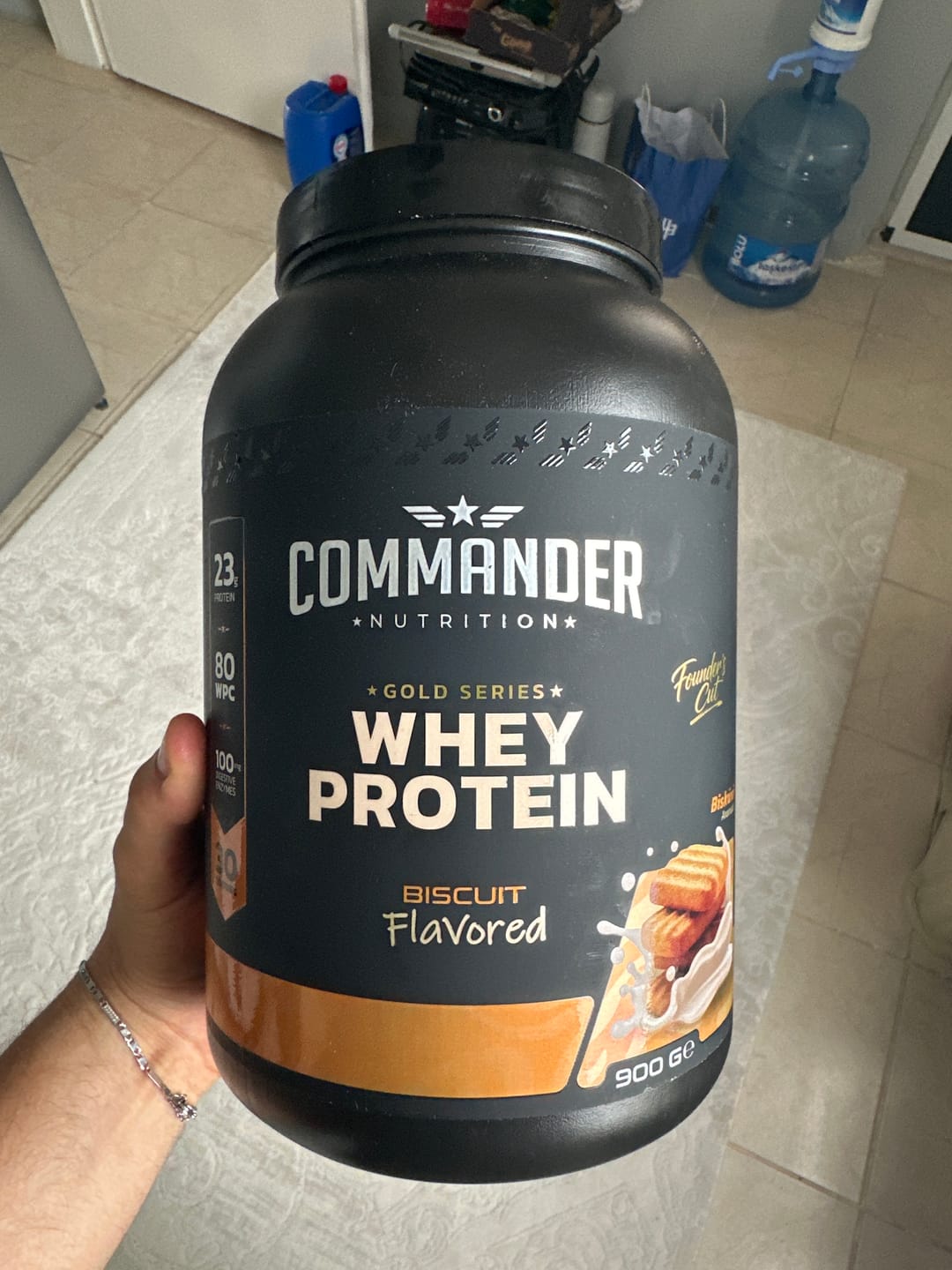 Customer photo review of Gold Whey Protein 900g (30 Servis)