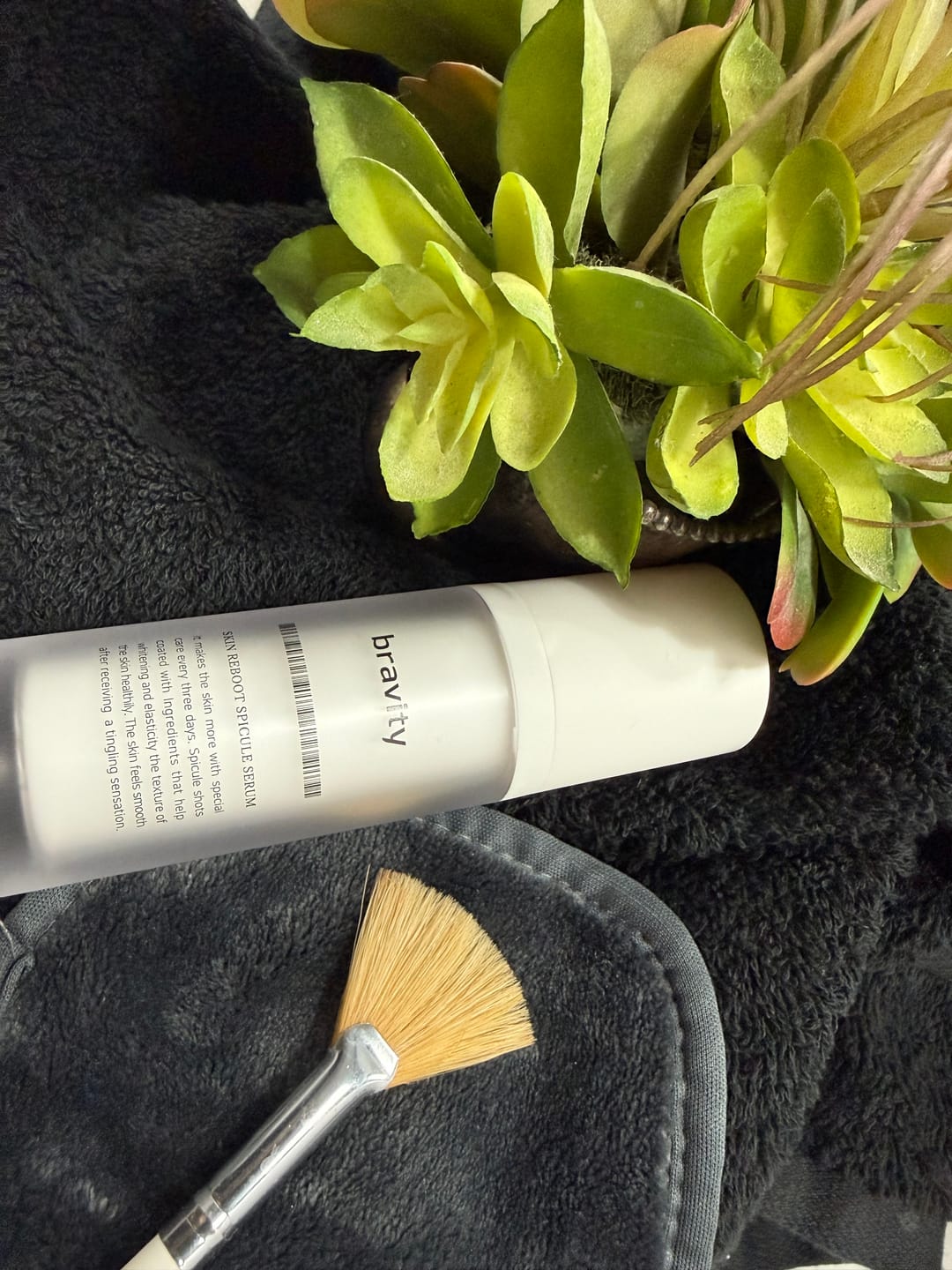 Customer photo review of Bravity Skin Reboot Spicule Serum