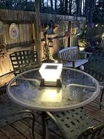 Customer photo review of RIRZ PORTICO | Modern Solar Outdoor Post Ligh
