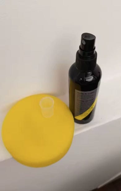 Customer photo review of Renovador de plásticos negros