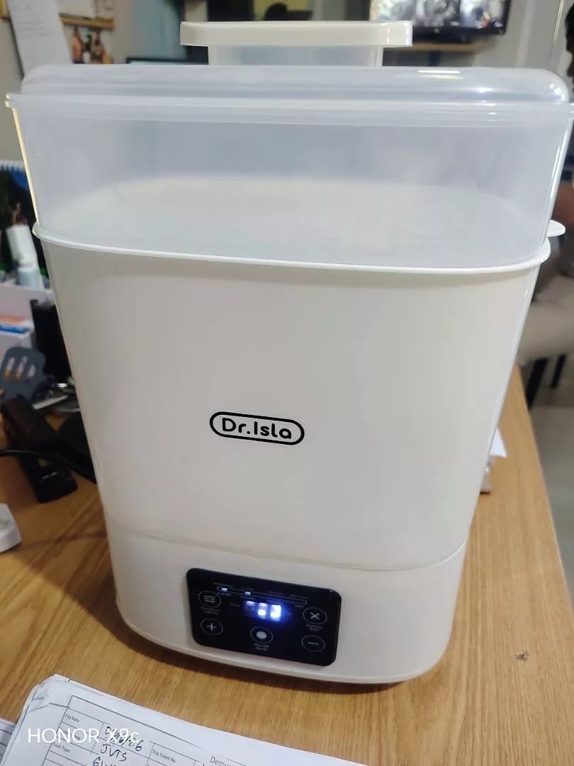 Customer photo review of 5 in 1 Baby Bottle Sterilizer With Drying Bottle Heater Capacity Auto Shut-Off