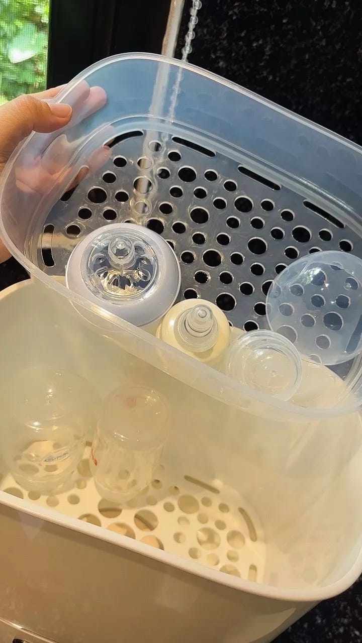 Customer photo review of 5 in 1 Baby Bottle Sterilizer With Drying Bottle Heater Capacity Auto Shut-Off