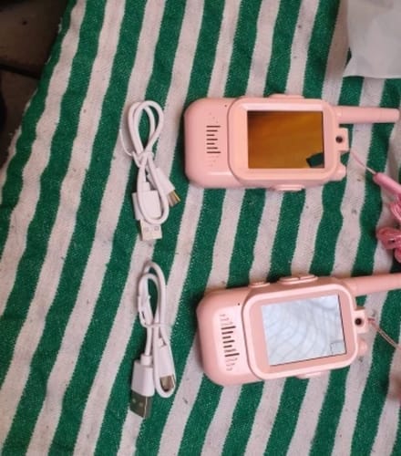 Customer photo review of Walkie Talkie con cámara sin internet