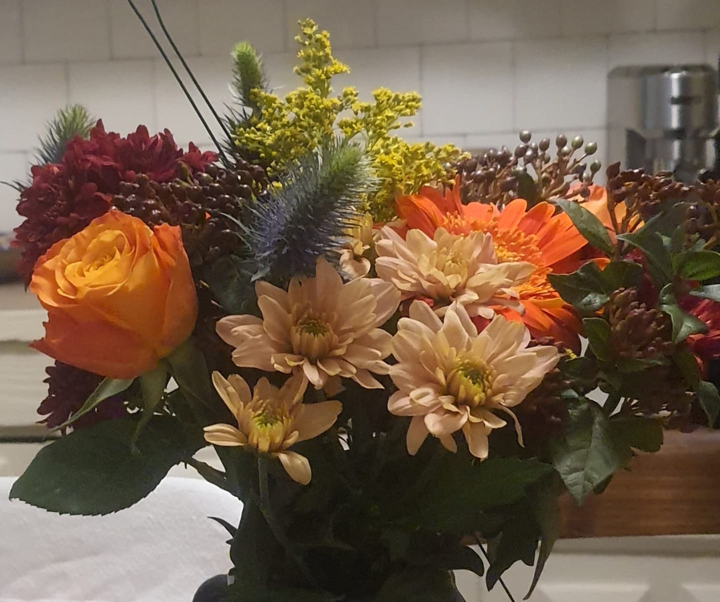 Customer photo review of Namaqualand Nectar Flower Bouquet