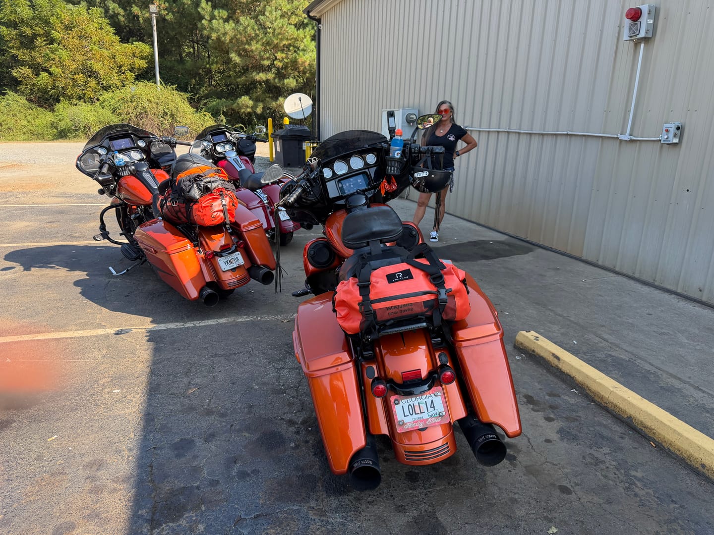 Customer photo review of RIDEIRON Waterproof Large Capacity Motorcycle Travel Dry Bag | BAG007