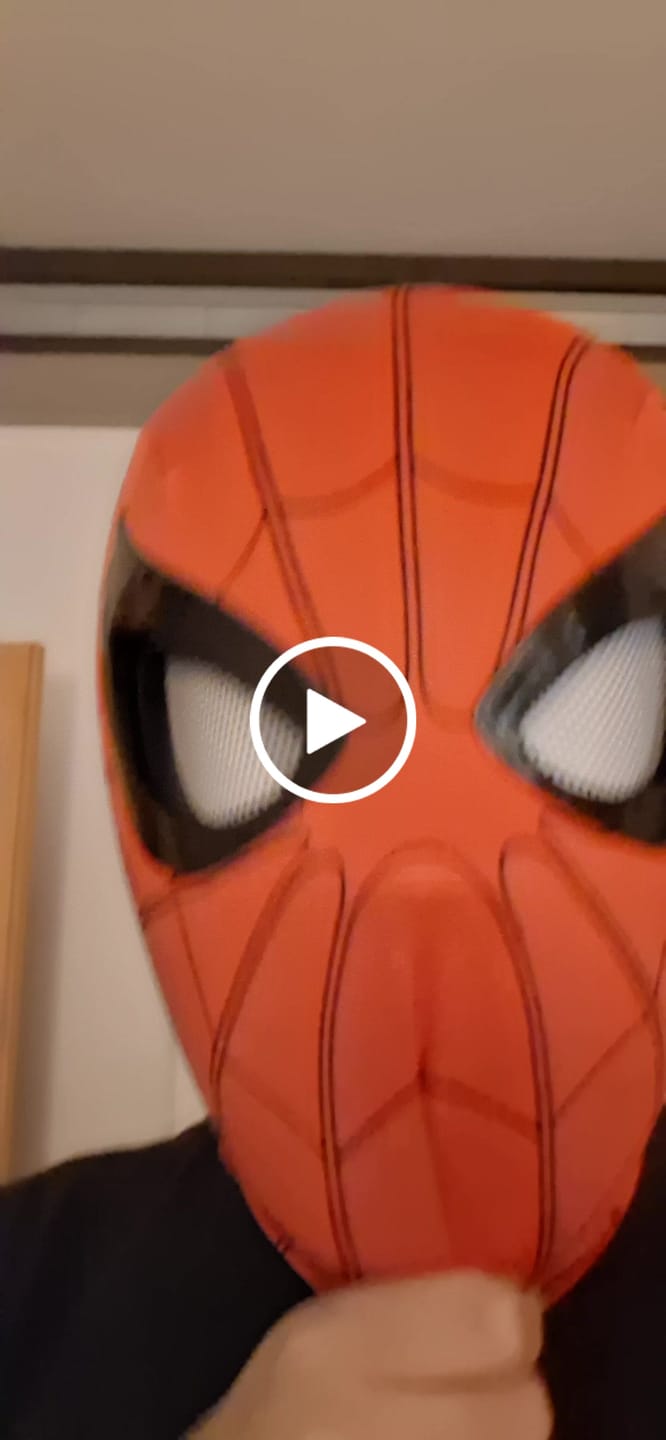 Customer video review of The OG Spidey Gear™ - Winking Mask