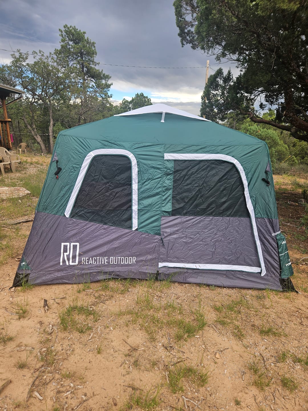 Customer photo review of 2-Step Cabin Tent