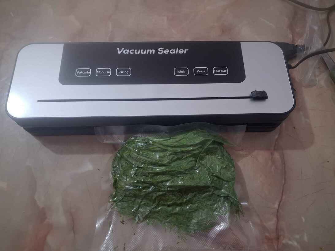 Customer photo review of AkıllıVakum® Vakum & Mühürleme Makinesi