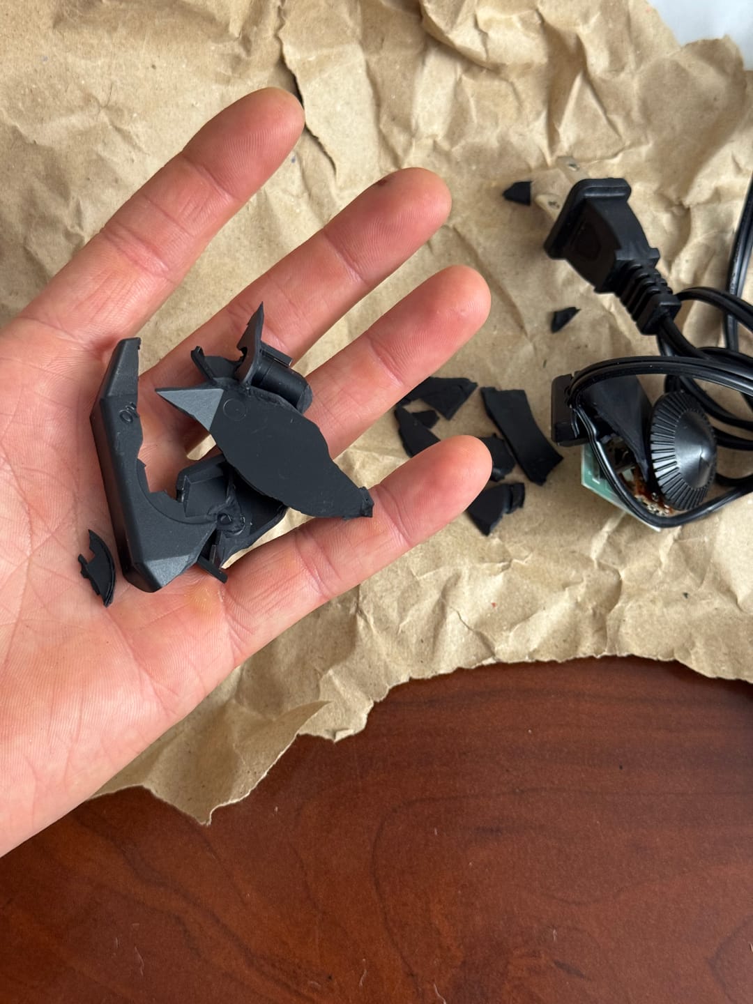 Customer photo review of [ORIGINAL] Replacement Dimmer Cord/Wire For All Salt Lamps