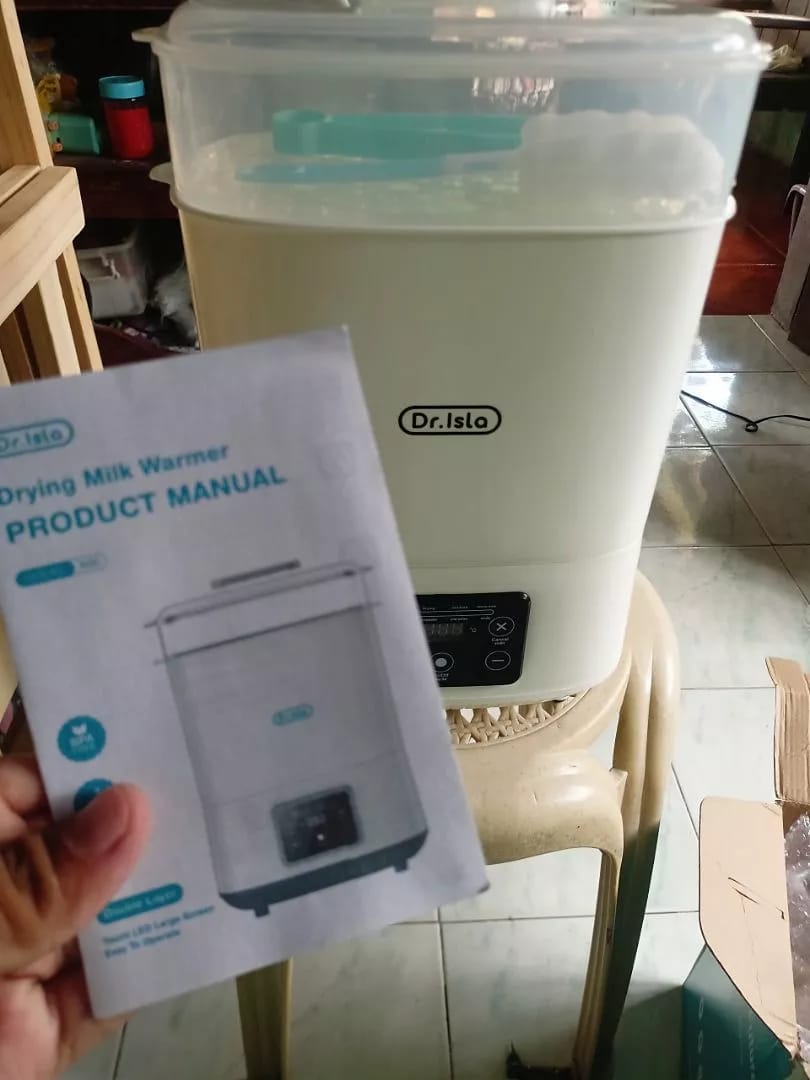 Customer photo review of 5 in 1 Baby Bottle Sterilizer With Drying Bottle Heater Capacity Auto Shut-Off