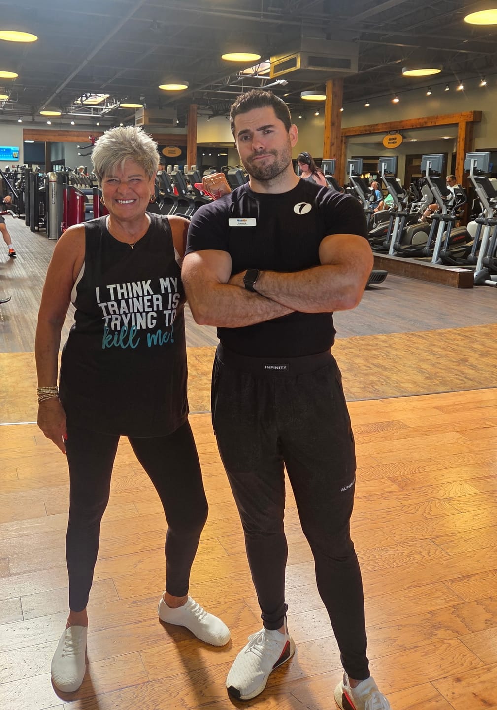 Customer photo review of I Think My Trainer Is Trying To Kill Me