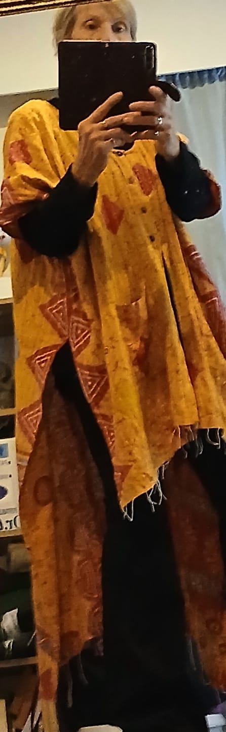 Customer photo review of Mantra Kantha Tunic (037)