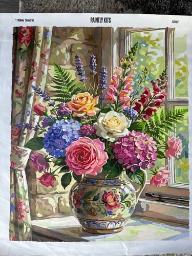 Customer photo review of English Flower Bouquet (80 Colors)