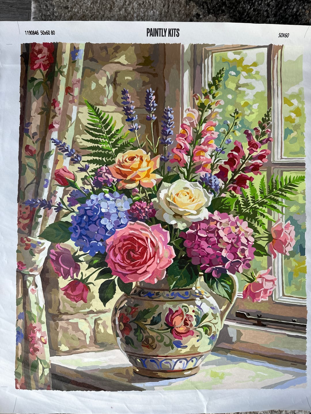 Customer photo review of English Flower Bouquet (80 Colors)