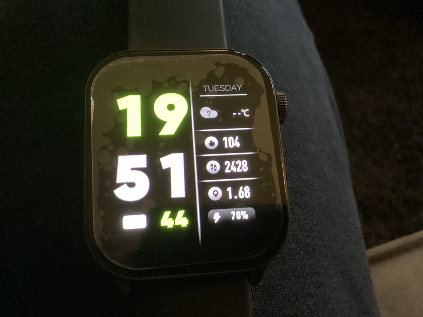 Customer photo review of GARD PRO HEALTH 4 SMARTWATCH