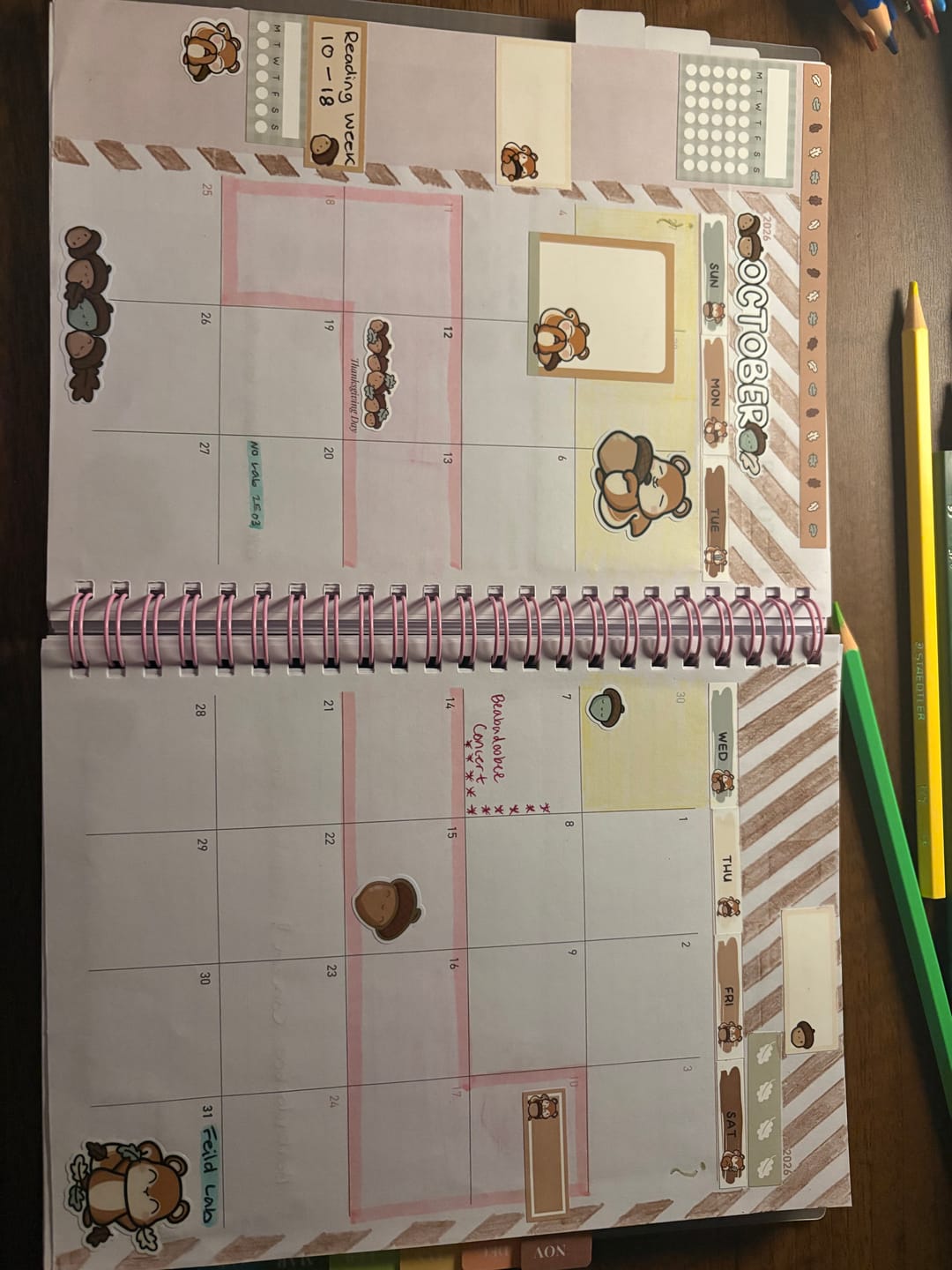 Customer photo review of Paper Due Planner Stickers