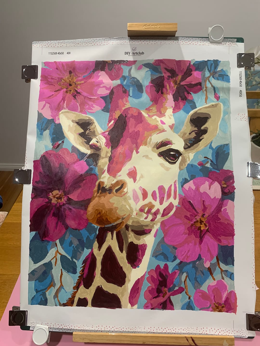 Customer photo review of Surprise Painting | Paint by Numbers