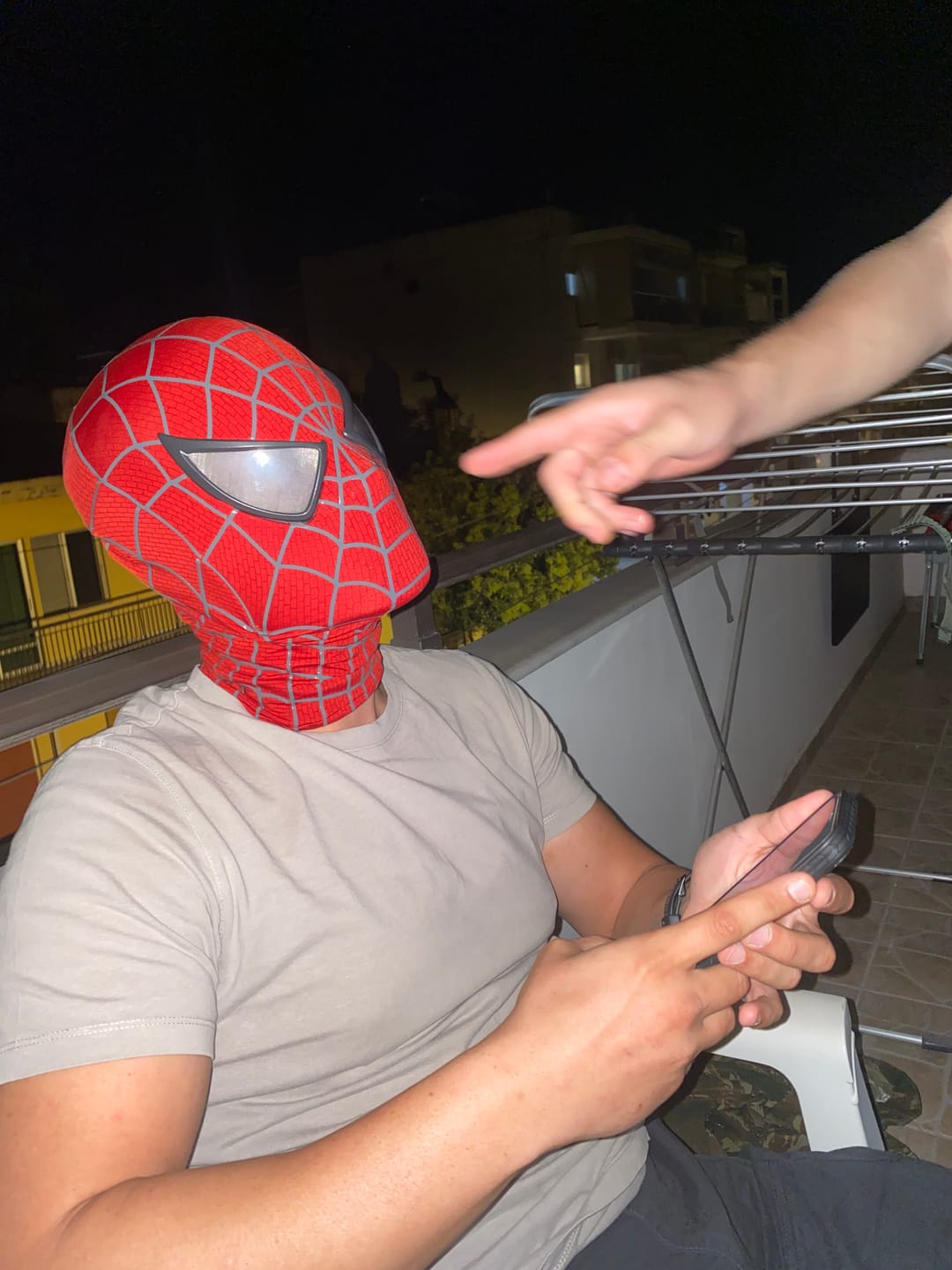 Customer photo review of Masque Spiderman - Tobey Maguire