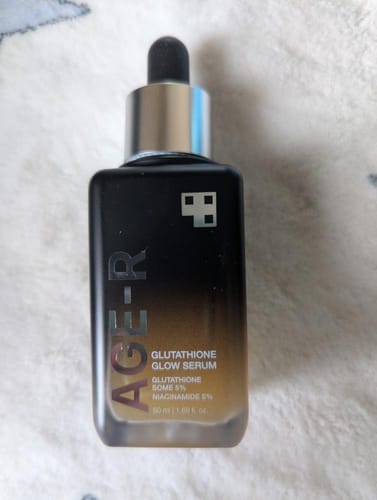 Customer photo review of AGE-R Glutathione Glow Serum