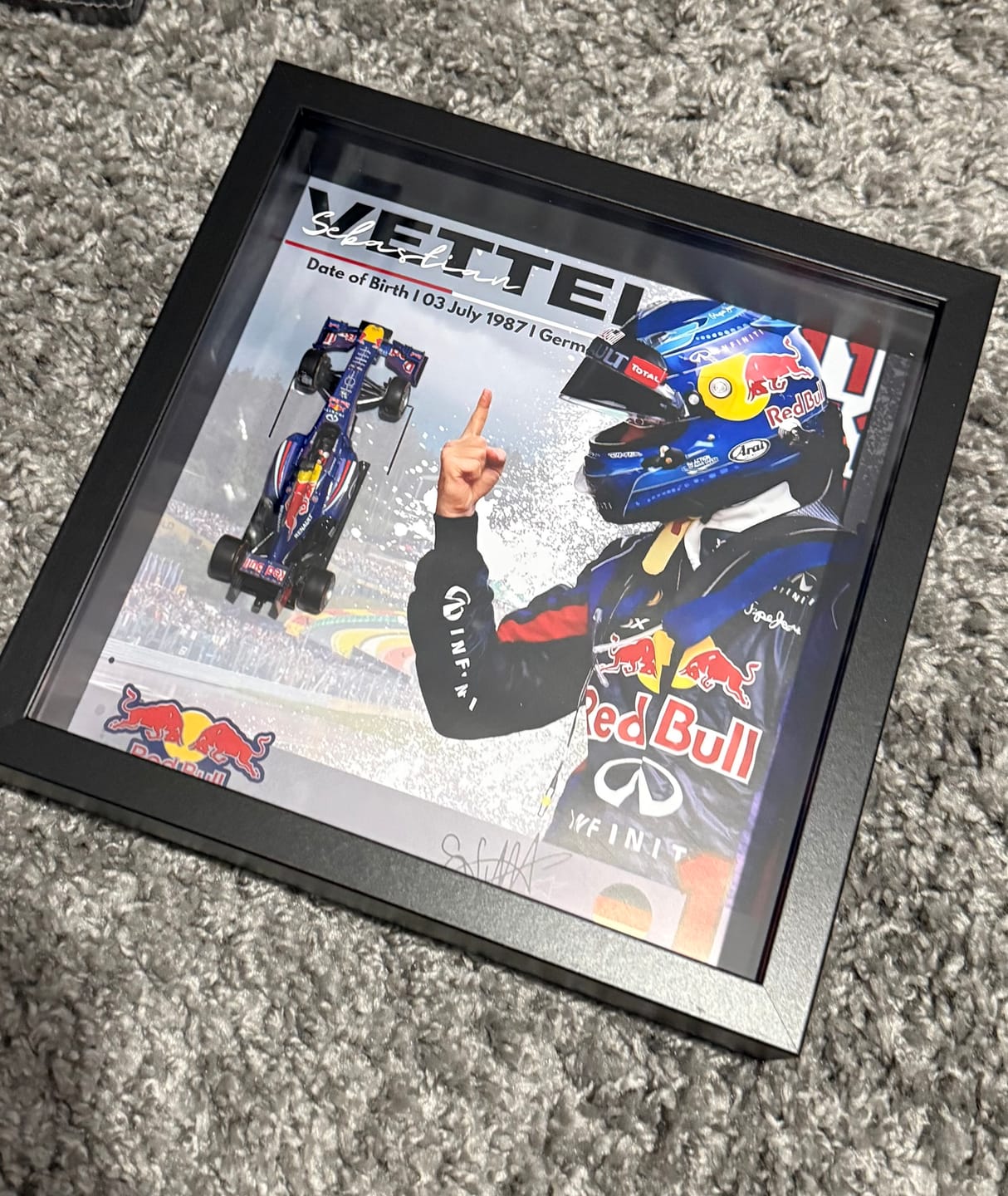 Customer photo review of Sebastian Vettel #1 RedBull 2013