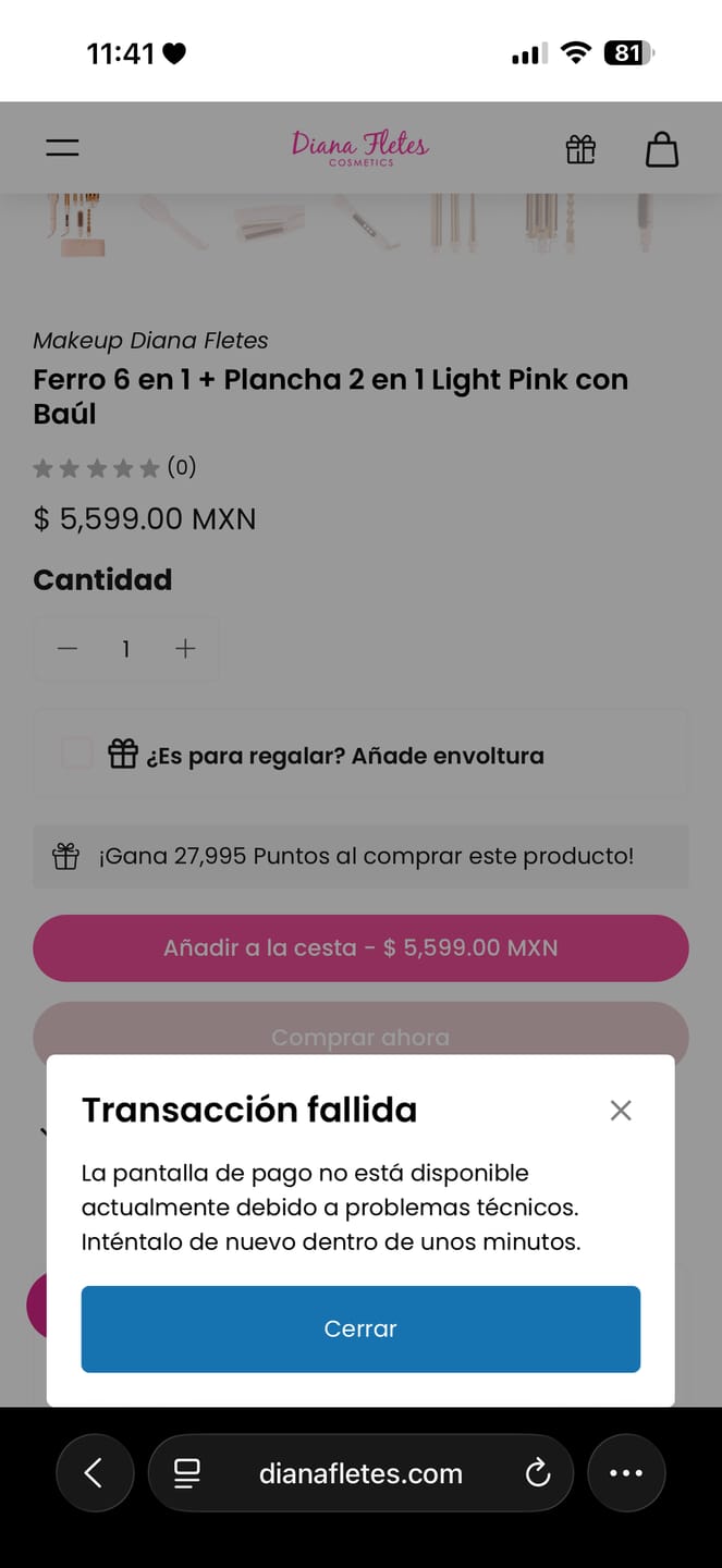 Customer photo review of Ferro 6 en 1 + Plancha 2 en 1 Light Pink con Baúl