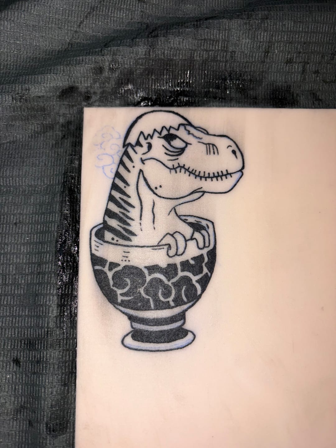 Customer photo review of Tattoo Practice Skin | Size Small A5 | Pack of 5