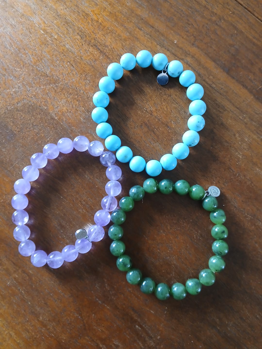 Customer photo review of Green Jade Bracelet