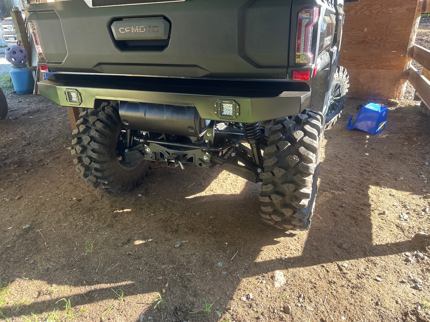 Customer photo review of CFMoto Wheel Spacers — UForce U10 PRO