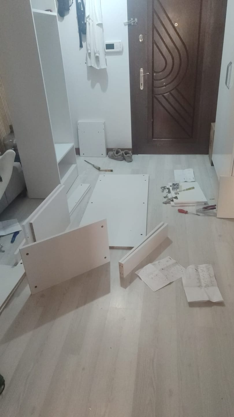 Customer photo review of Rani EA145 Modern Portmanto Askılı Ayakkabılık Vestiyer Beyaz