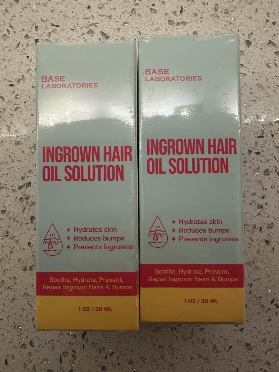 Customer photo review of Ingrown Hair Reset Duo